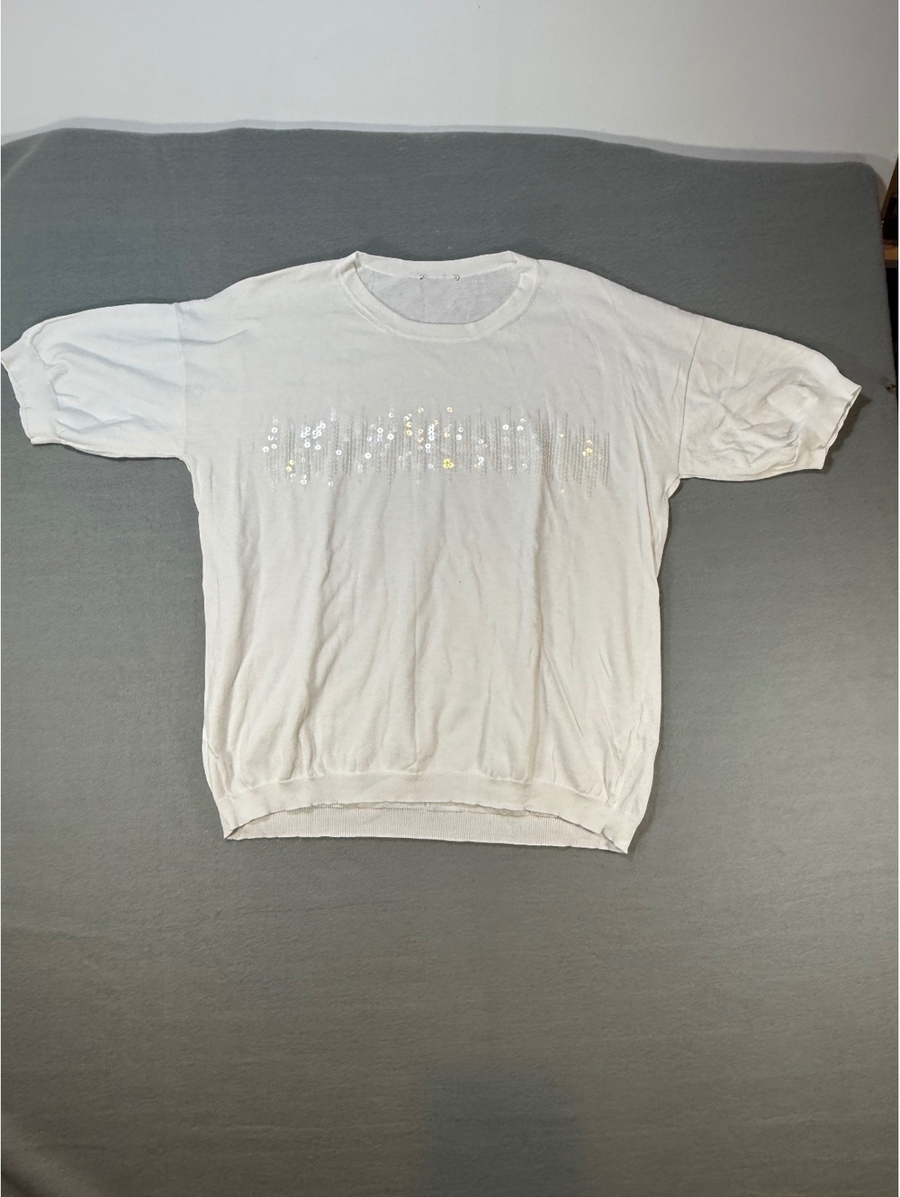 PESERICO S.p.A. White Lightweight Embellished Cotton Top